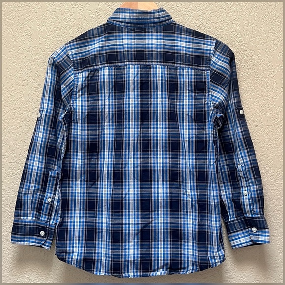 Boy Buttoned  Mix Shirts Lot of 4-Size M/L - Picture 5 of 11